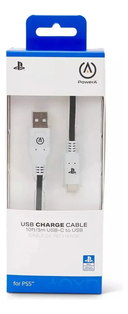 CABLE DE CARGA USB - TIPO C POWERA PARA PS5 LICENCIADO