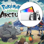 PACK CONSOLA NINTENDO SWITCH OLED BLANCO + VIDEOJUEGO POKEMON LEGEND ARCEUS