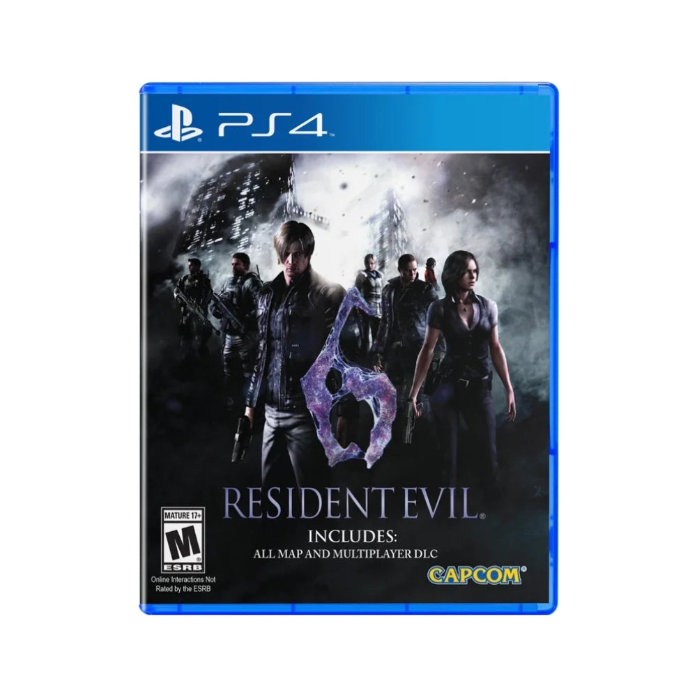VIDEOJUEGO RESIDENT EVIL 6 PS4 LATAM