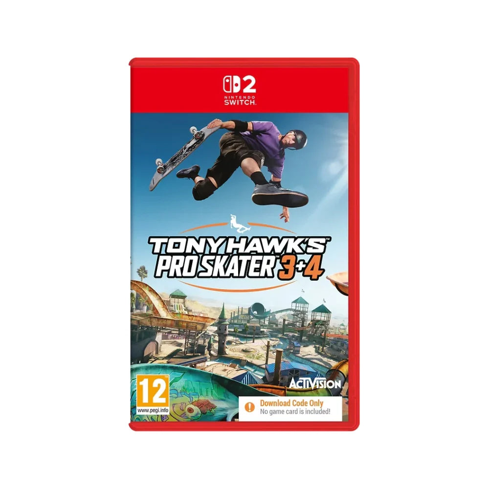 VIDEOJUEGO TONY HAWKS PRO SKATER 3 + 4 NINTENDO SWITCH 2 LATAM