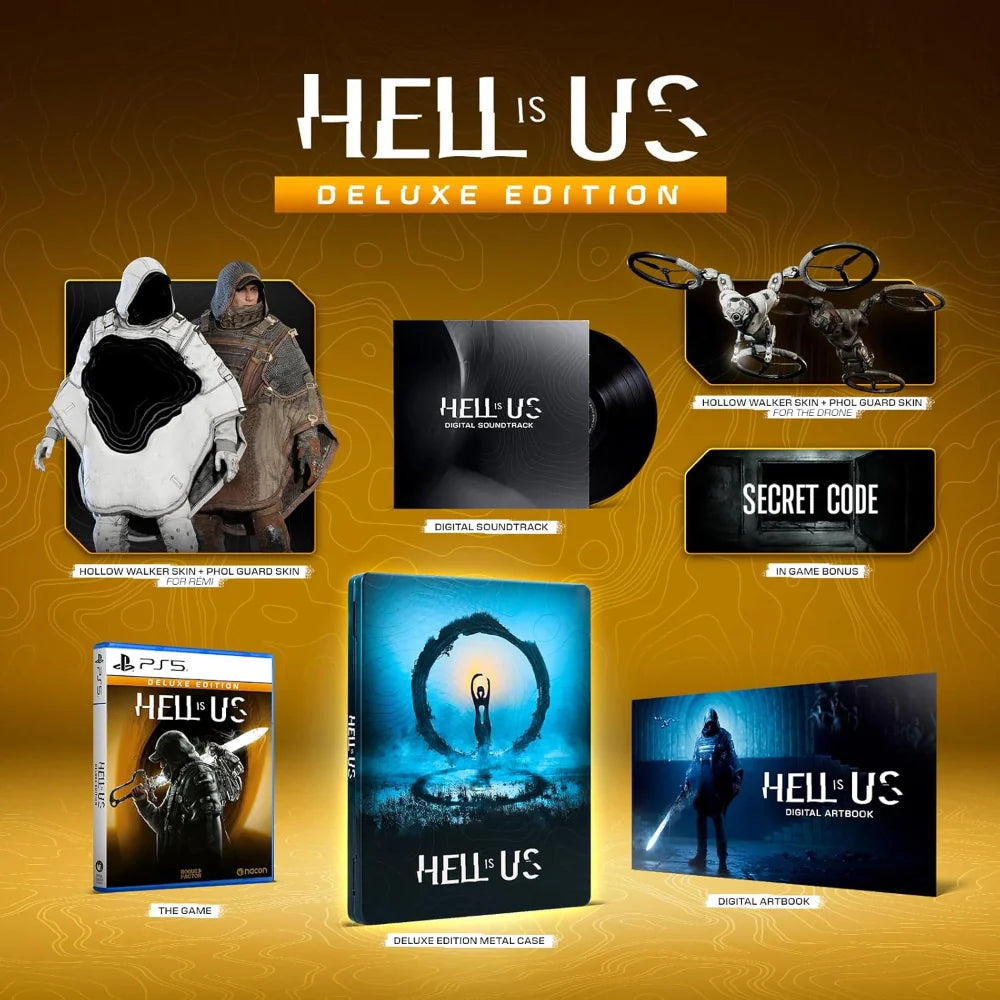 VIDEOJUEGO HELL IS US DELUXE EDITION STEELBOOK PS5 LATAM
