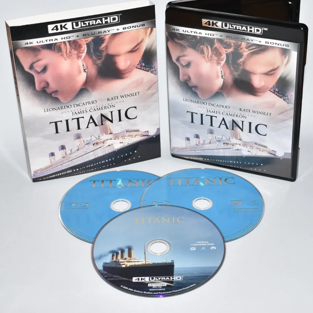 PELÍCULA TITANIC Blu-ray 4K UHD
