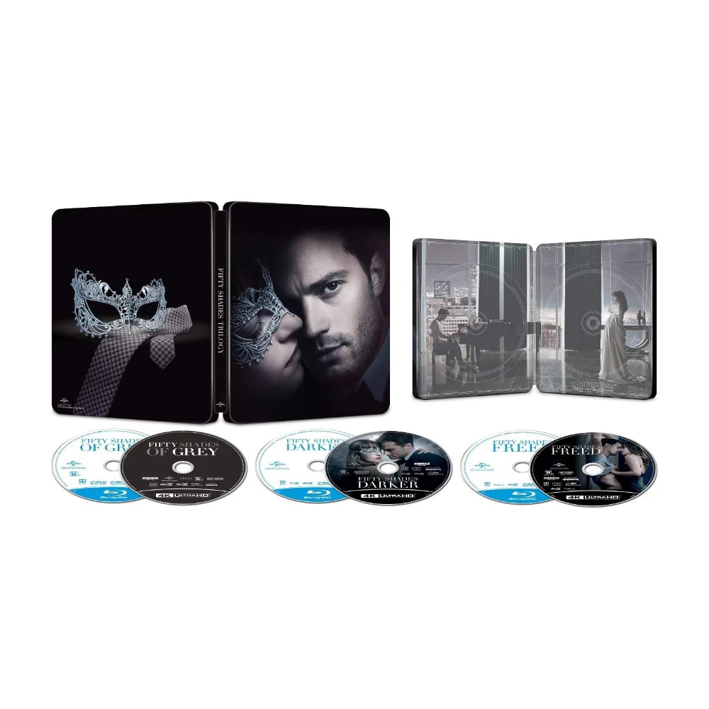 TRILOGÍA 50 SOMBRAS DE GREY - 4K ULTRA HD + BLU-RAY