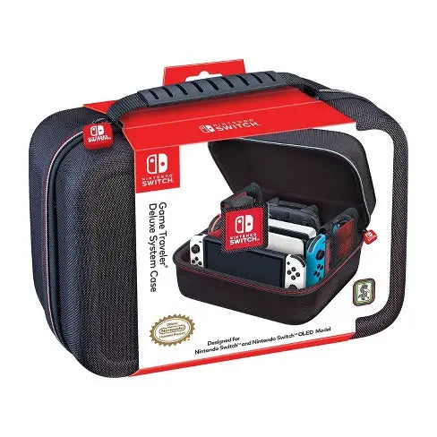 GAME TRAVELER DELUXE NINTENDO SWITCH SYSTEM CASE BLACK