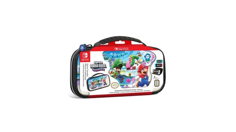 GAME TRAVELER DELUXE TRAVEL CASE NINTENDO SWITCH MARIO WONDER