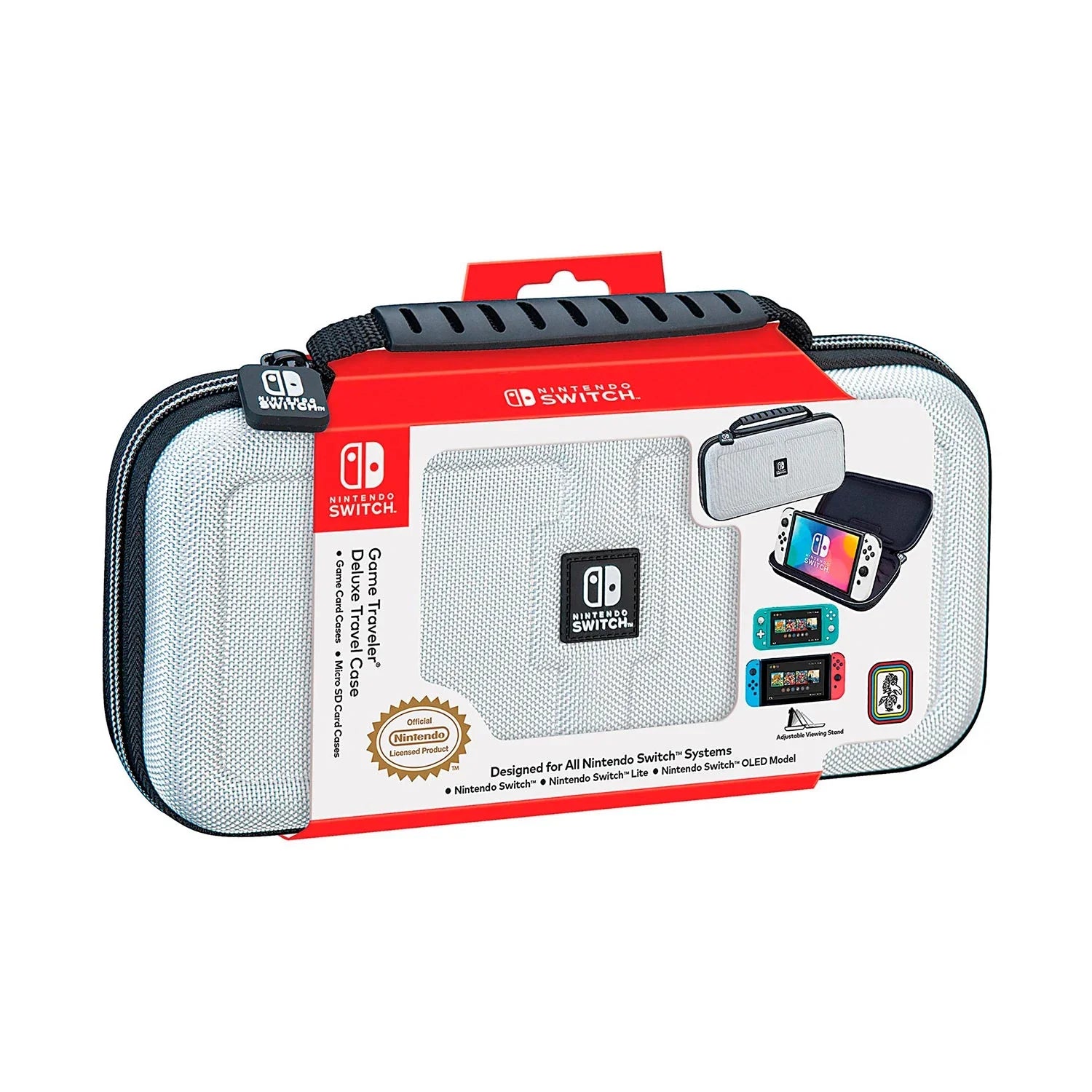 GAME TRAVELER DELUXE TRAVEL CASE NINTENDO SWITCH BLANCO
