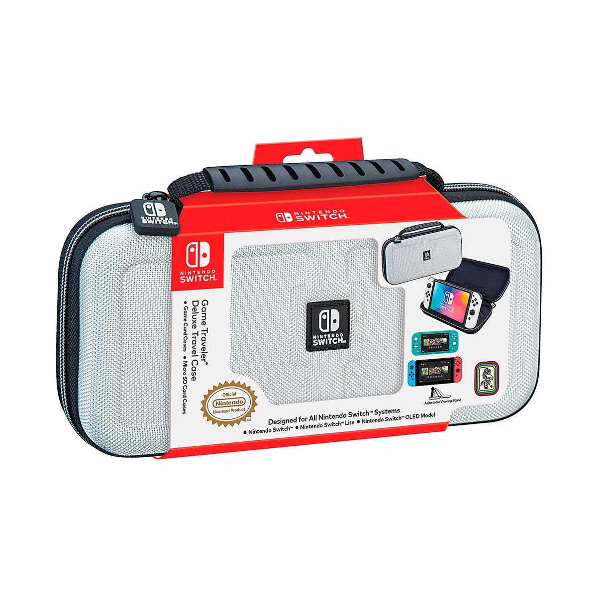 GAME TRAVELER DELUXE TRAVEL CASE NINTENDO SWITCH BLANCO