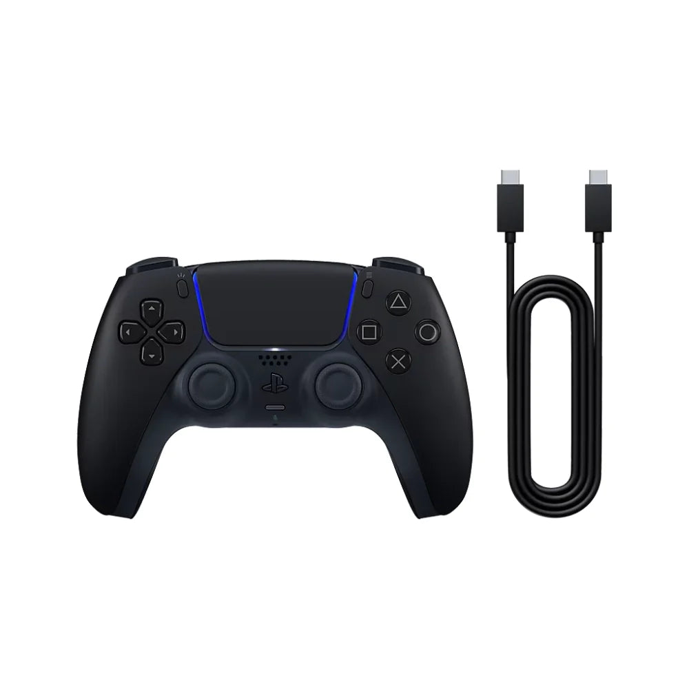 MANDO PS5 DUALSENSE MIDNIGHT BLACK CON CABLE USB