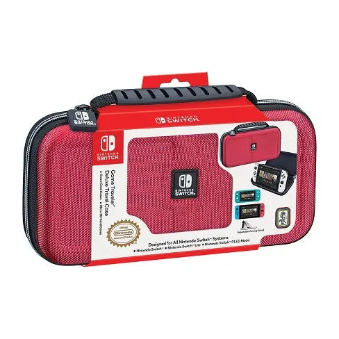 GAME TRAVELER DELUXE TRAVEL CASE NINTENDO SWITCH ROJO