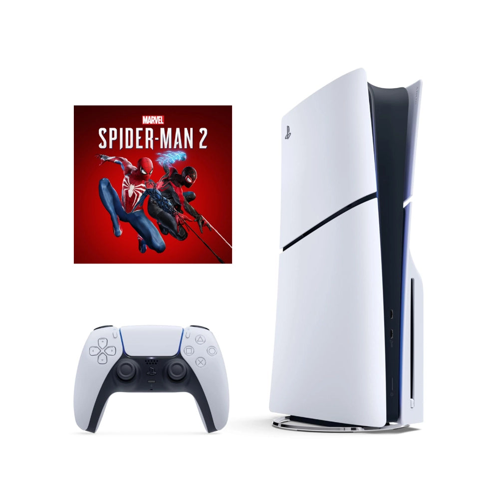 CONSOLA PLAYSTATION 5 SLIM CON LECTOR SPIDERMAN 2 BUNDLE