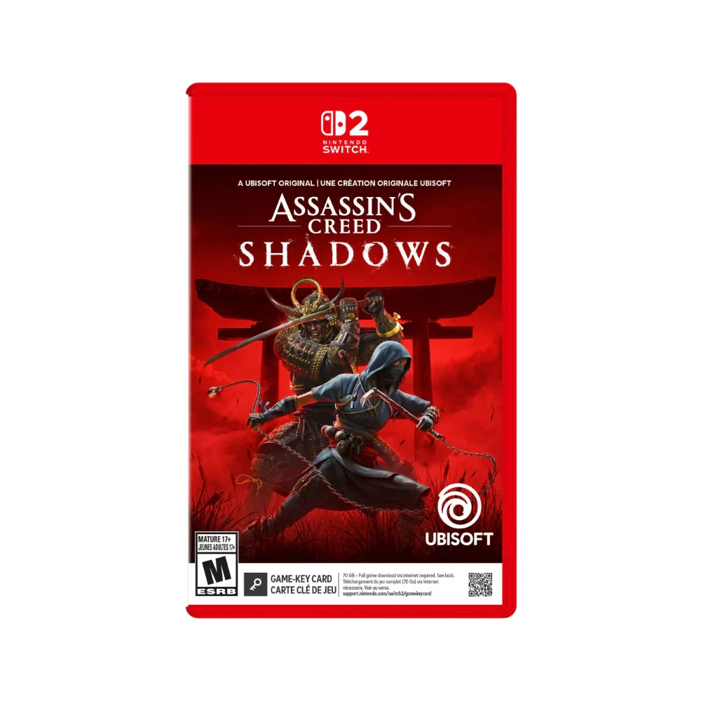 VIDEOJUEGO ASSASINS CREED SHADOWS SWITCH 2 LATAM