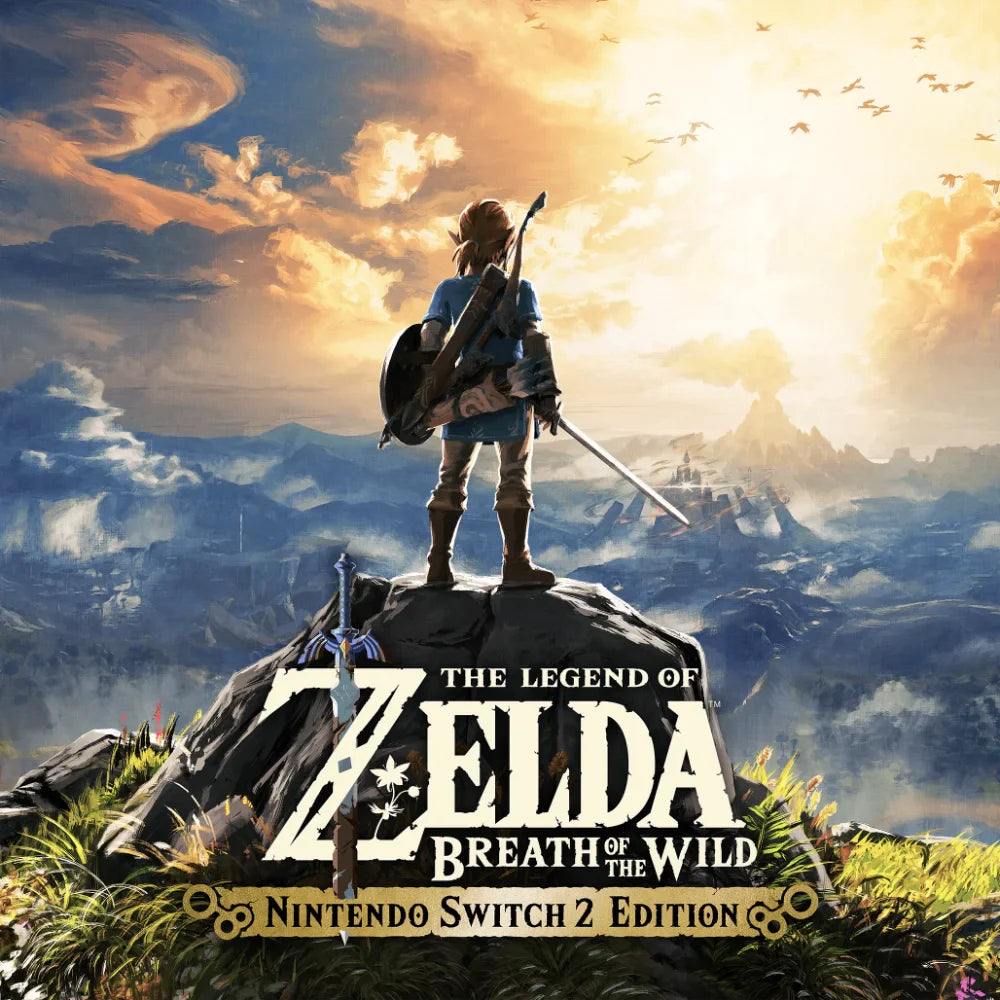 VIDEOJUEGO THE LEGEND OF ZELDA BREATH OF THE WILD SWITCH 2 LATAM