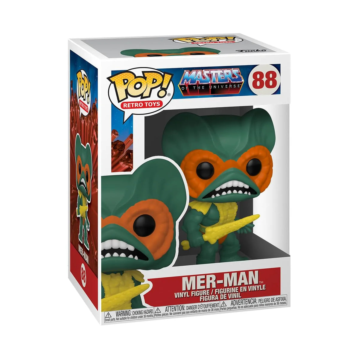 % FUNKO POP! TELEVISION: MASTERS OF THE UNIVERSE - MERMAN #564