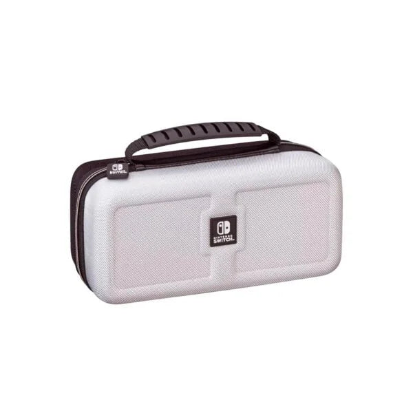 ESTUCHE PLUS SIZE GAME TRAVELER DELUXE TRAVEL CASE NINTENDO SWITCH BLANCO