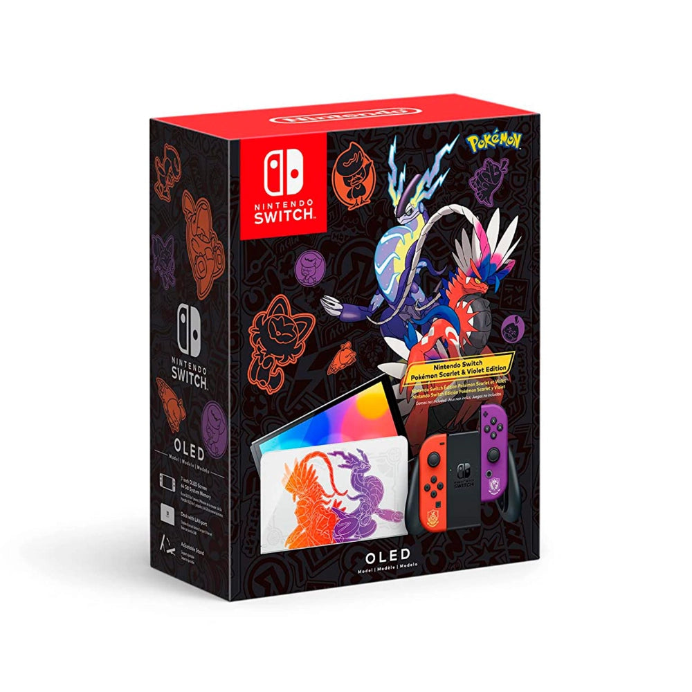CONSOLA NINTENDO SWITCH OLED EDICION POKEMON SCARLET VIOLET