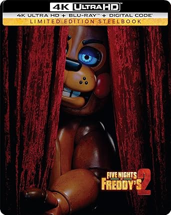 Five Nights at Freddy's 2 (Steelbook) (4K Ultra HD + Blu-ray + Digital Copy)