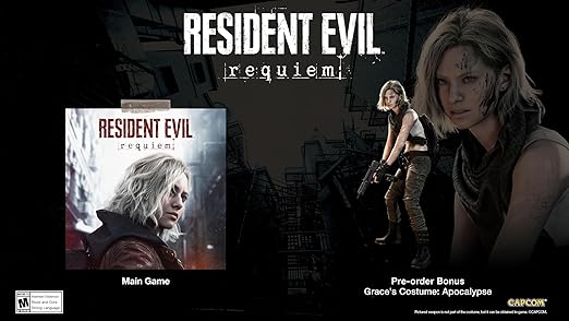 VIDEOJUEGO RESIDENT EVIL REQUIEM EXCLUSIVE NINTENDO SWITCH 2 LATAM