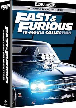 Fast & Furious 10-Movie Collection - 4K Ultra HD + Digital [4K UHD]