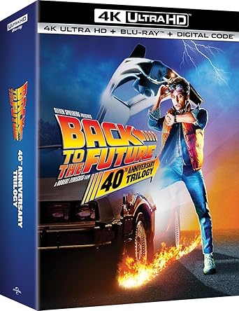 Back to the Future - 40th Anniversary 4K UHD Blu-ray NEW