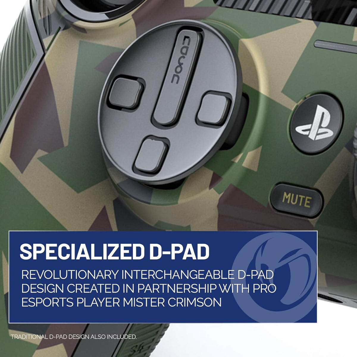 MANDO NACON REVOLUTION 5 PRO PC PS5 PS4 FIELD CAMO