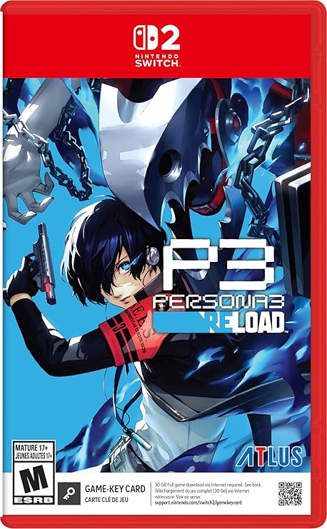 VIDEOJUEGO PERSONA 3 RELOAD LAUNCH EDITION NINTENDO SWITCH 2 LATAM
