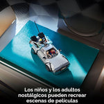 LEGO Speed Champions Máquina del Tiempo de Regreso al Futuro - Juguete de construcción para niños, juguete de coche de simulación y exhibición con 2 modos de construcción para niños y niñas 77256
