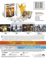 Indiana Jones 4-Movie Collection Limited Edition Steelbook [4K UHD + Digital Copy]