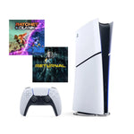 CONSOLA PLAYSTATION 5 SLIM DIGITAL + RETURNAL+ RATCHET & CLANK BUNDLE