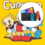 PACK CONSOLA NINTENDO SWITCH OLED NEON + VIDEOJUEGO CUPHEAD