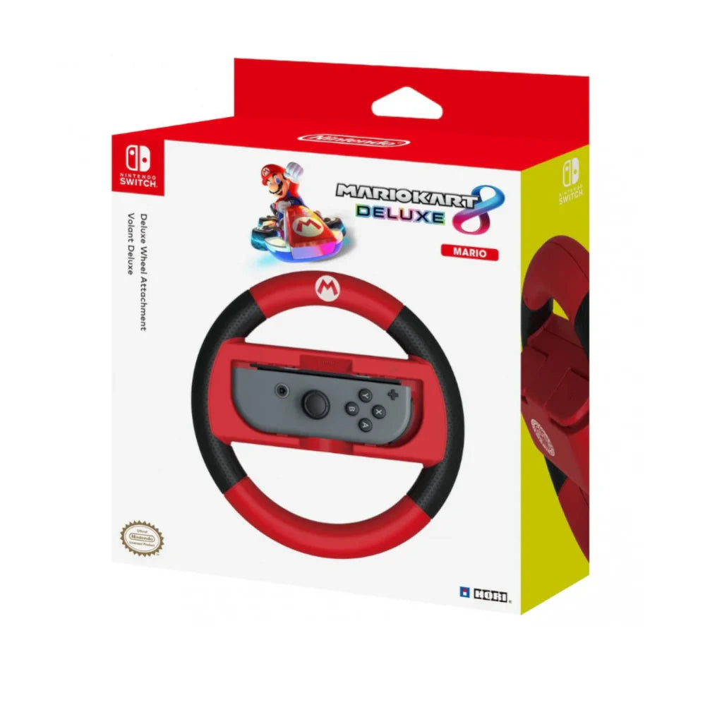 TIMÓN NINTENDO SWITCH MARIO KART 8 EDICIÓN MARIO