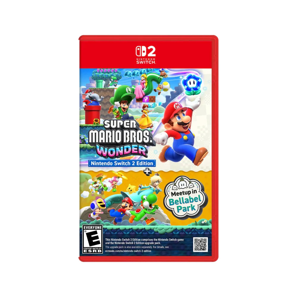 VIDEOJUEGO SUPER MARIO BROS. WONDER NINTENDO SWITCH 2 EDITION + ENCUENTRO EN EL PARQUE BELABEL LATAM
