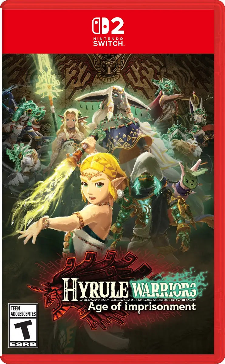 VIDEOJUEGO HYRULE WARRIORS: AGE OF IMPRISONMENT NINTENDO SWITCH 2 LATAM