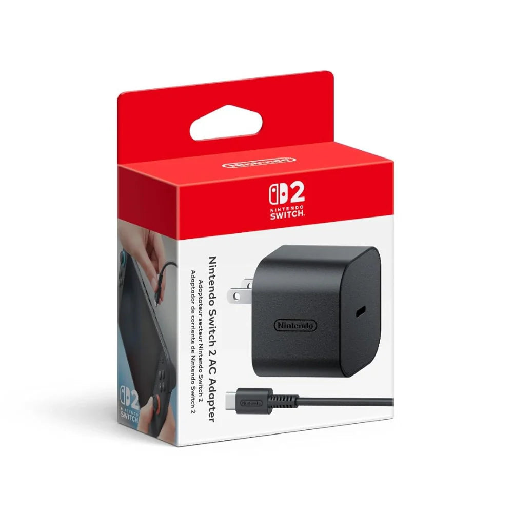 CARGADOR DE NINTENDO SWITCH 2 - AC ADAPTER ( CARGA RÁPIDA)