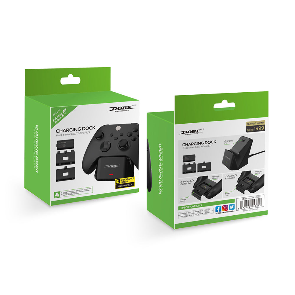 BATERIA CON DOCK DE CARGA PARA XBOX SERIES DOBE TYX-0607