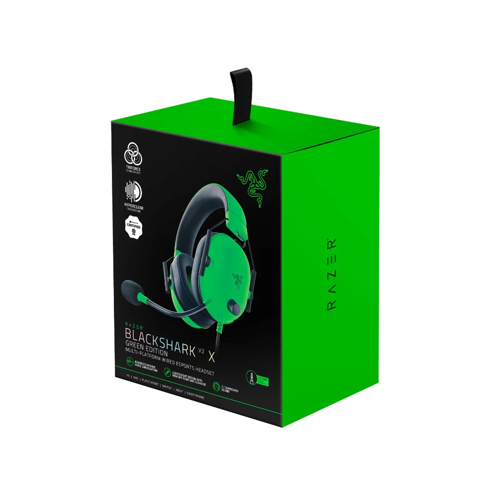 Audifono Gaming Razer BlackShark V2 X 7.1 Green